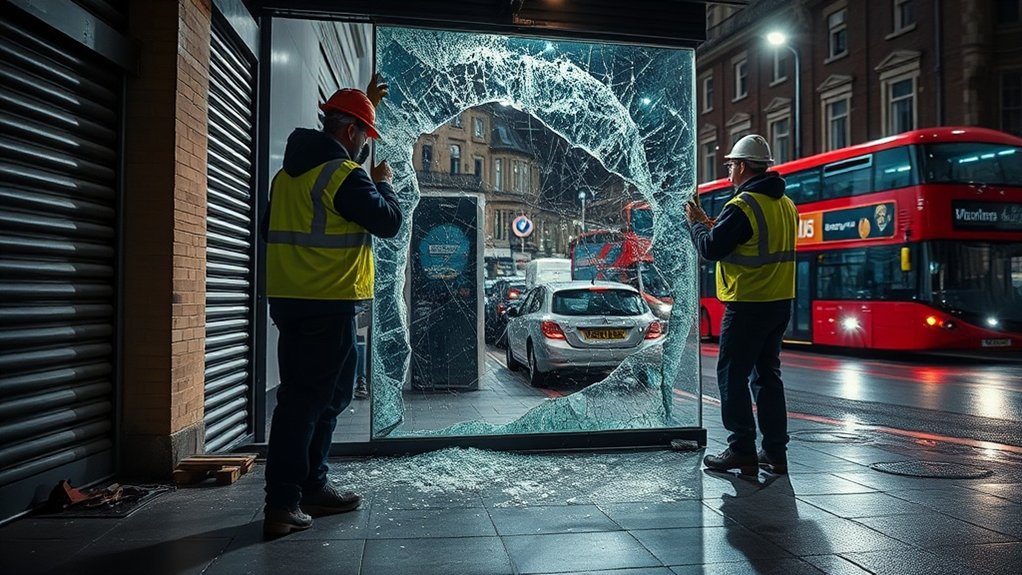 Emergency Shop Front Repair East Ham