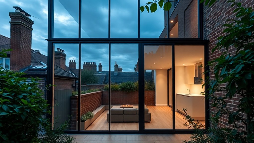 Glass Extension Walls East Ham