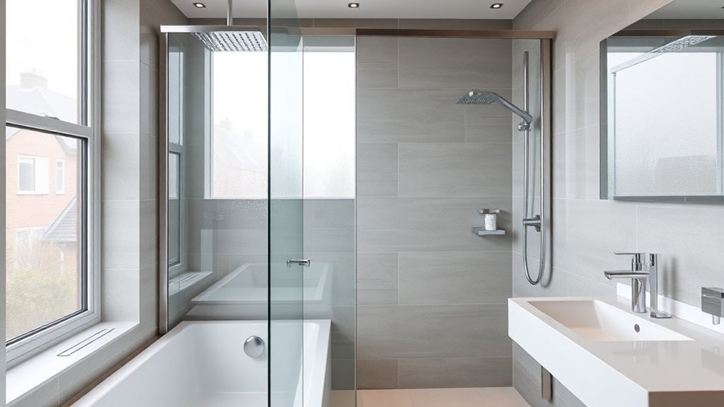 Semi-Frameless Shower Screens East Ham