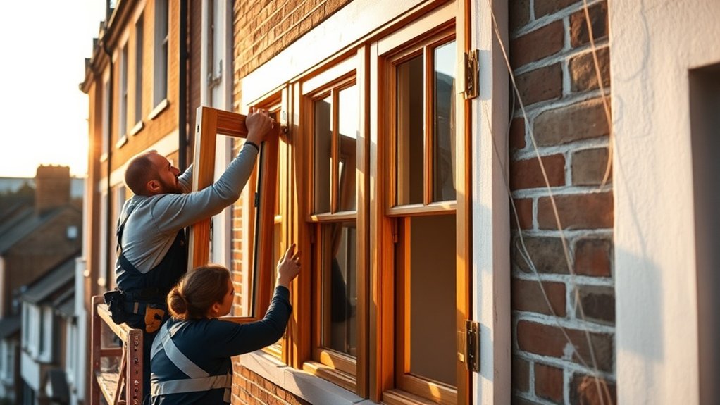Wooden Window Installation East Ham